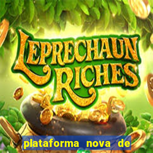 plataforma nova de 3 reais